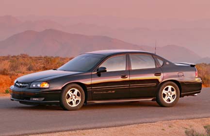 Chevrolet impala's performance is augmented as the ratio of the power and