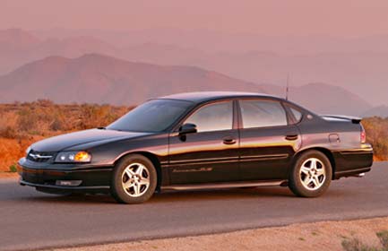 Chevrolet impala's performance is augmented as the ratio of the power and 