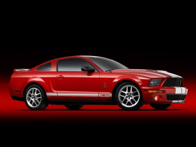 Probably the car model Ford Shelby GT 500 is a probable solution for you