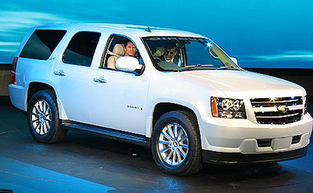 In terms of accessories options and features the Tahoe Hybrid has won