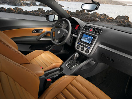 Volkswagen Scirocco Interior Detail The suspension of the car is somewhat