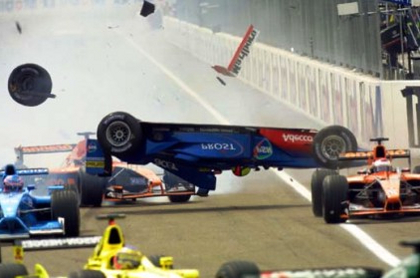 Formula 1 Accident