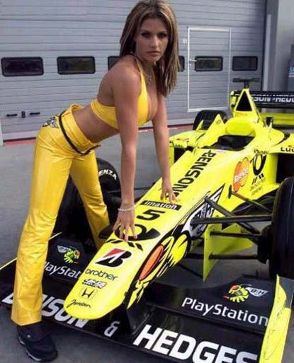 Formula 1 - Race Car Girl