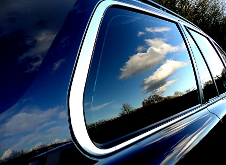 Shiny Car - Rear Window Detail